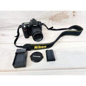 Nikon D50 Black DSLR Camera with Nikon AF Nikkor 28-80mm f/3.3-5.6G ED Lens